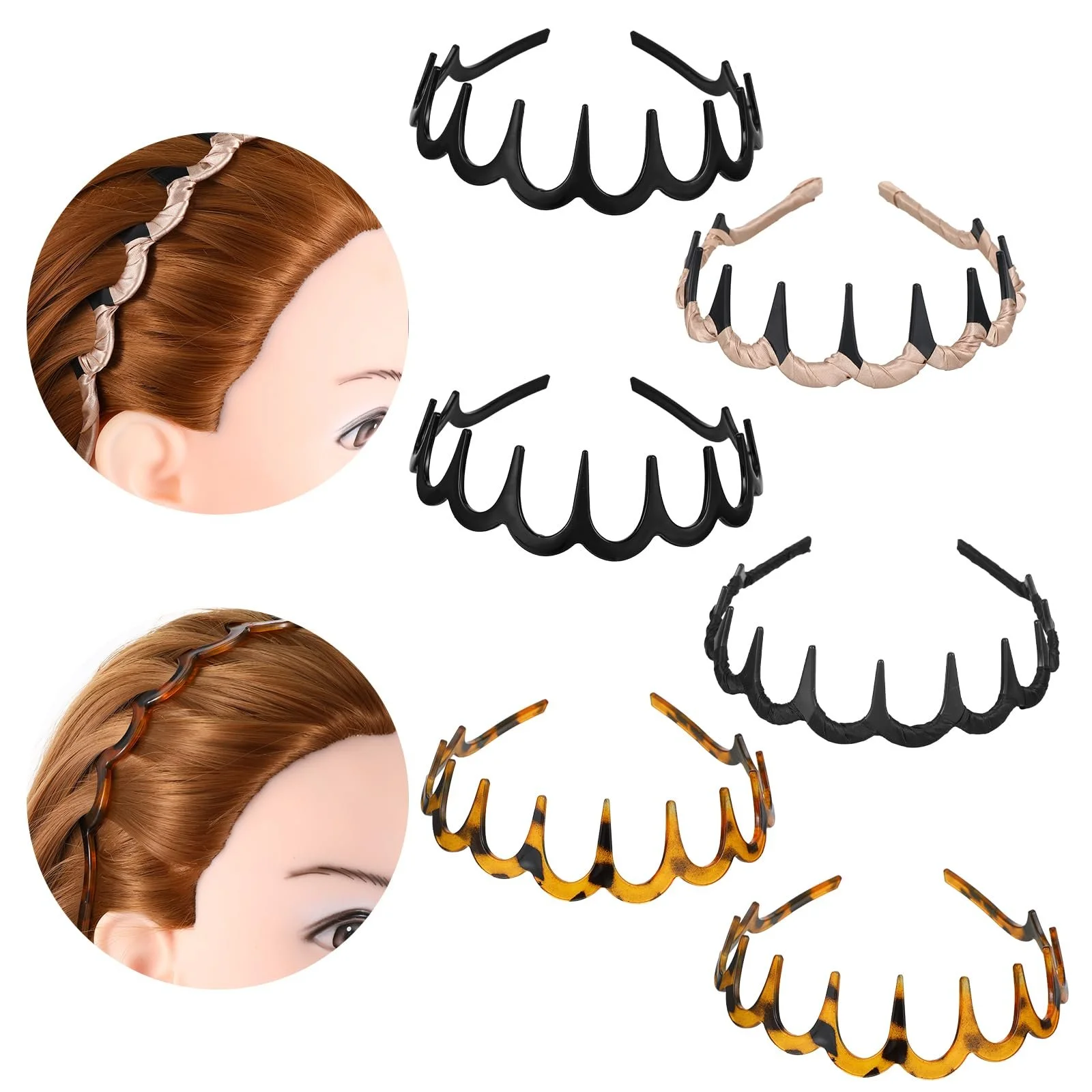 Обруч для волос зигзаг, фото №8