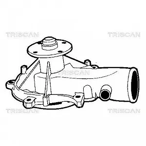 Насос водяной охлаждения двигателя TRISCAN 8600 24043 для OPEL VAUXHALL synthetic.ua - Фото 1