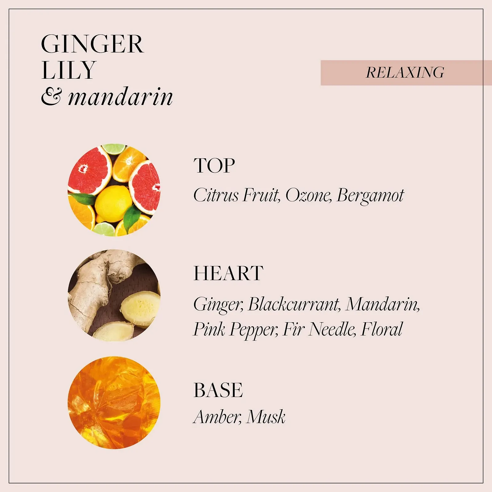 Крем для рук та нігтів Grace Cole Ginger Lily & Mandarin, дорожній розмір, 30 мл, фото №3