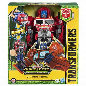 Фигурка Transformers Cyberverse Adventures Dinobots Unite Smash Changer Optimus Prime, 22,5 см synthetic.ua - Фото 1