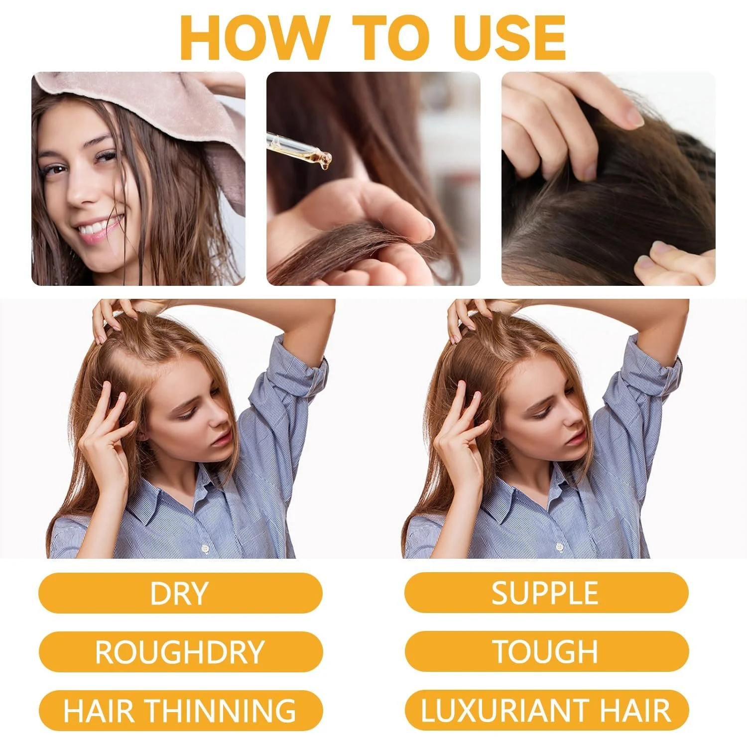 Сироватка для росту волосся Biotin для прискорення росту волосся, фото №4 Сироватка для росту волосся Biotin для прискорення росту волосся, фото №4