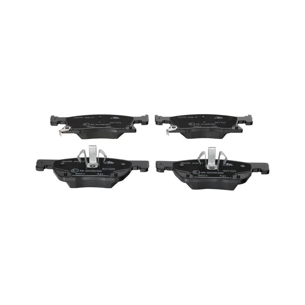 Комплект гальмівних колодок дискового гальма ATE 13.0460-7325.2 передній міст для OPEL VAUXHALL, фото №1