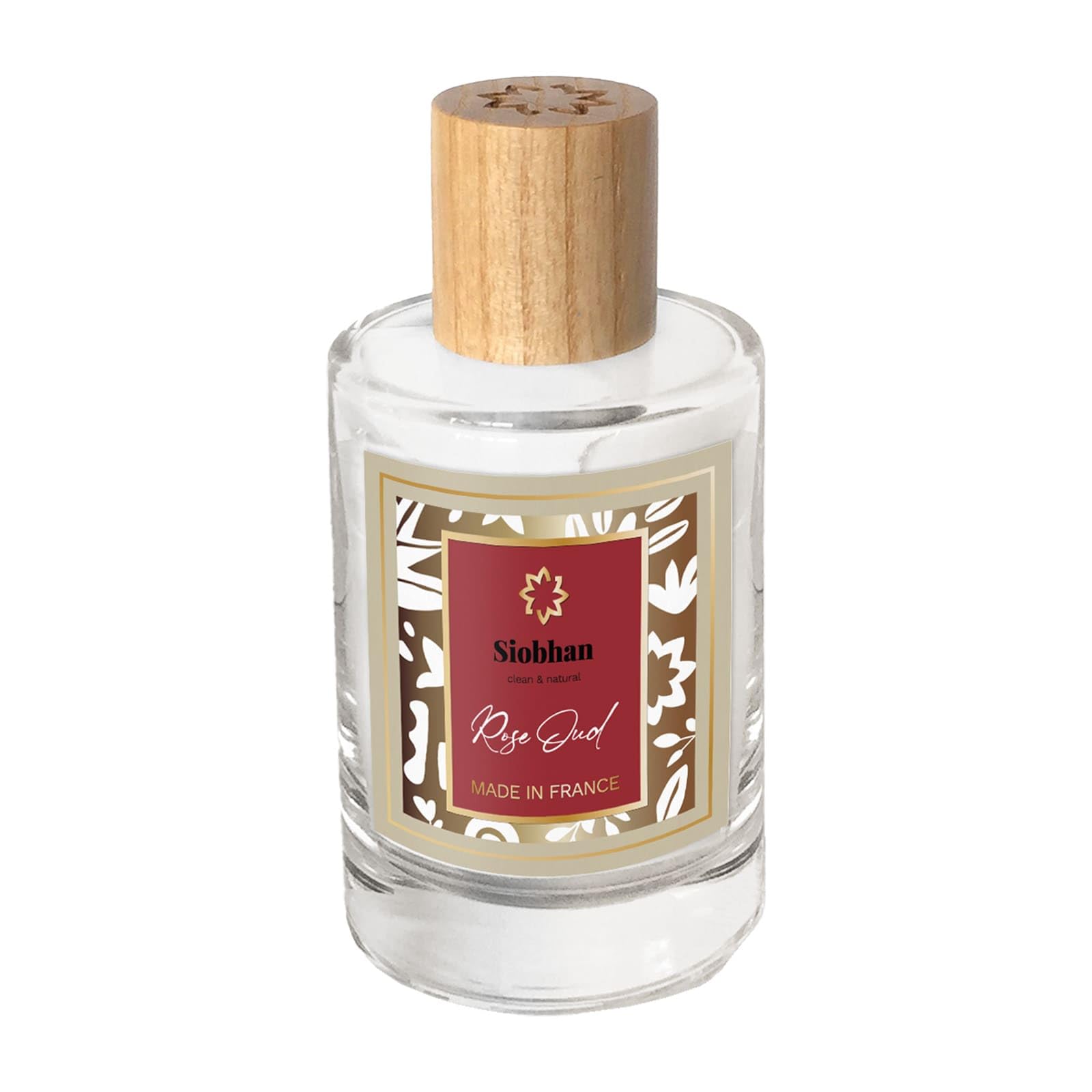 Туалетная вода SIOBHAN Rose Oud Герань Бурбон Пачули и Циприол 100 мл 93% ингредиентов природного происхождения, фото №1