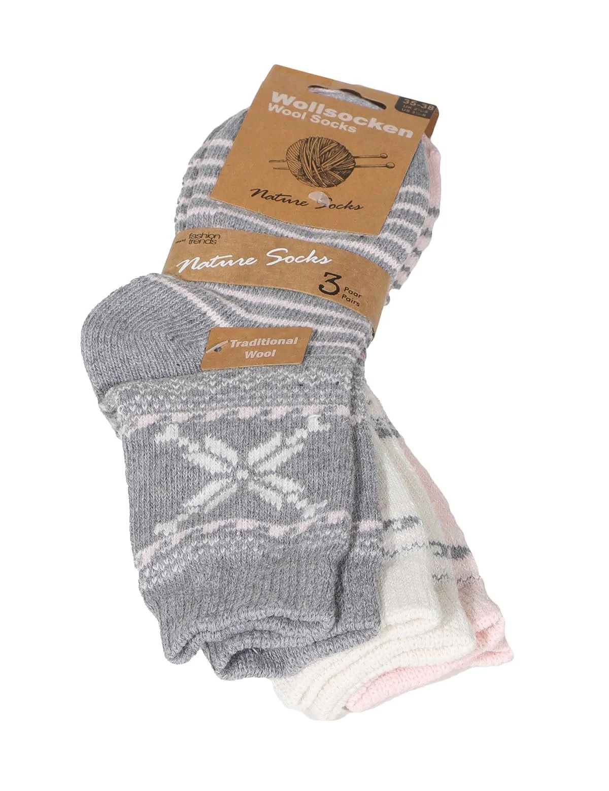 Теплі зимові жіночі шкарпетки, фото №2