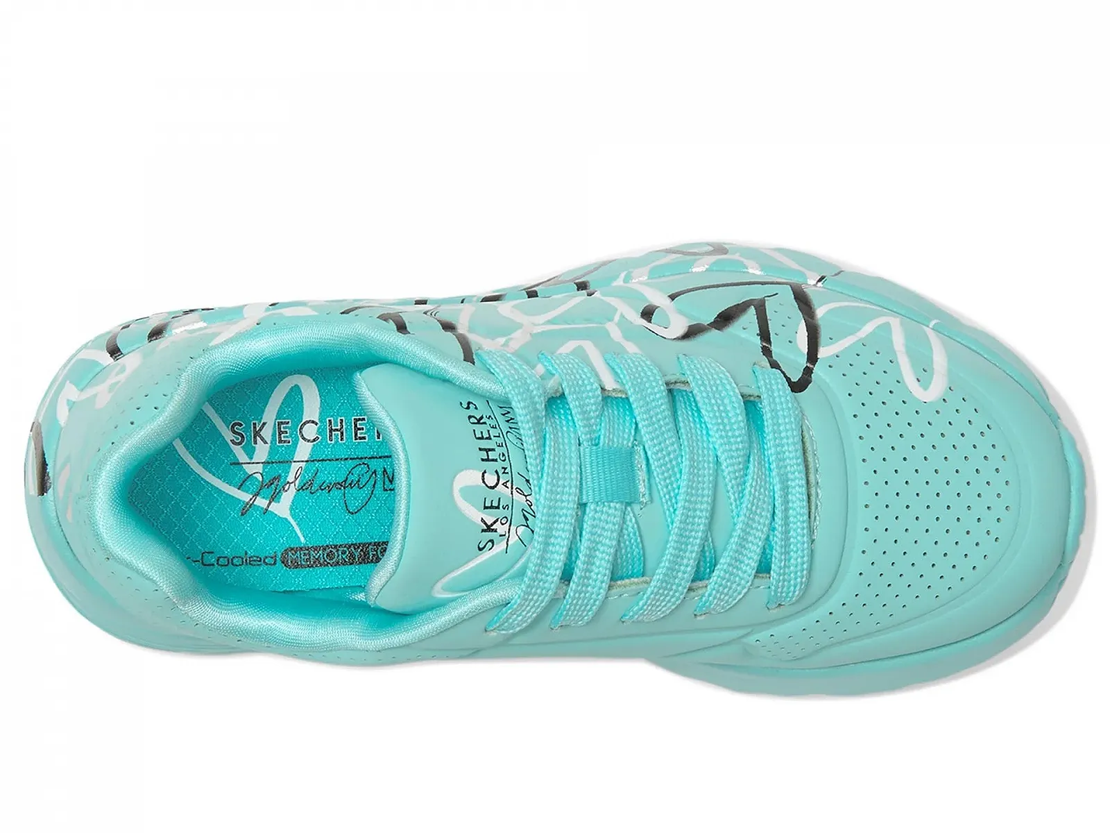 Кроссовки Skechers UNO Lite Metallic Love 314067l (Little Big Kid), фото №2