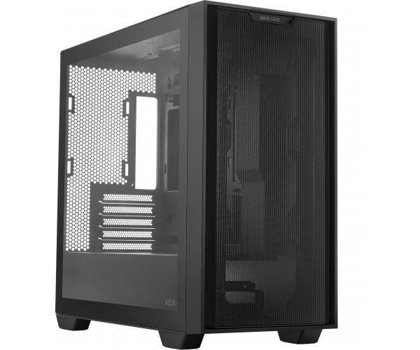 Корпус Asus A21 Black Tempered Glass без БЖ (90DC00H0-B09010), фото №1 Корпус Asus A21 Black Tempered Glass без БЖ (90DC00H0-B09010), фото №1