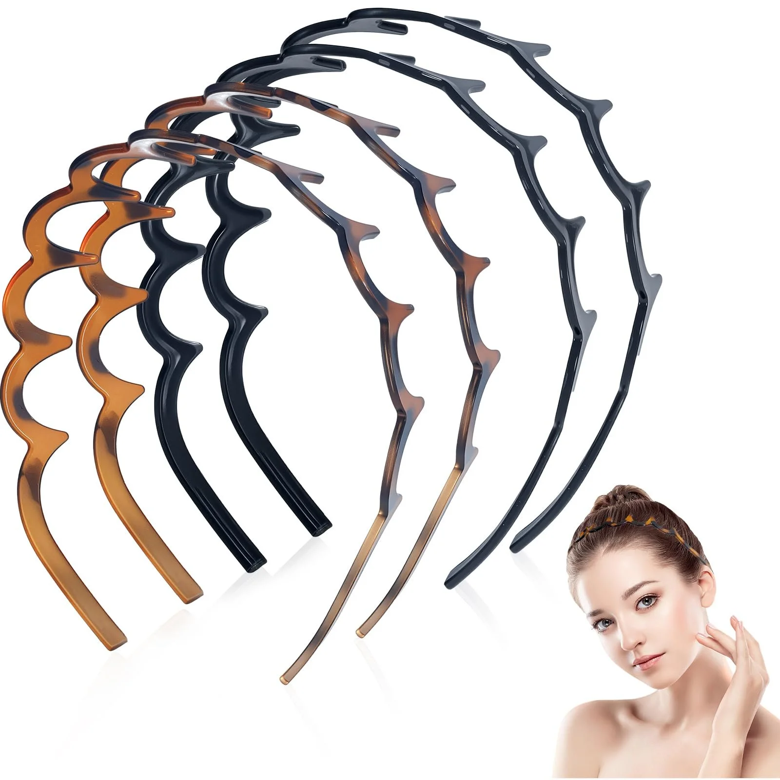 Набор обручей зигзаг, фото №1