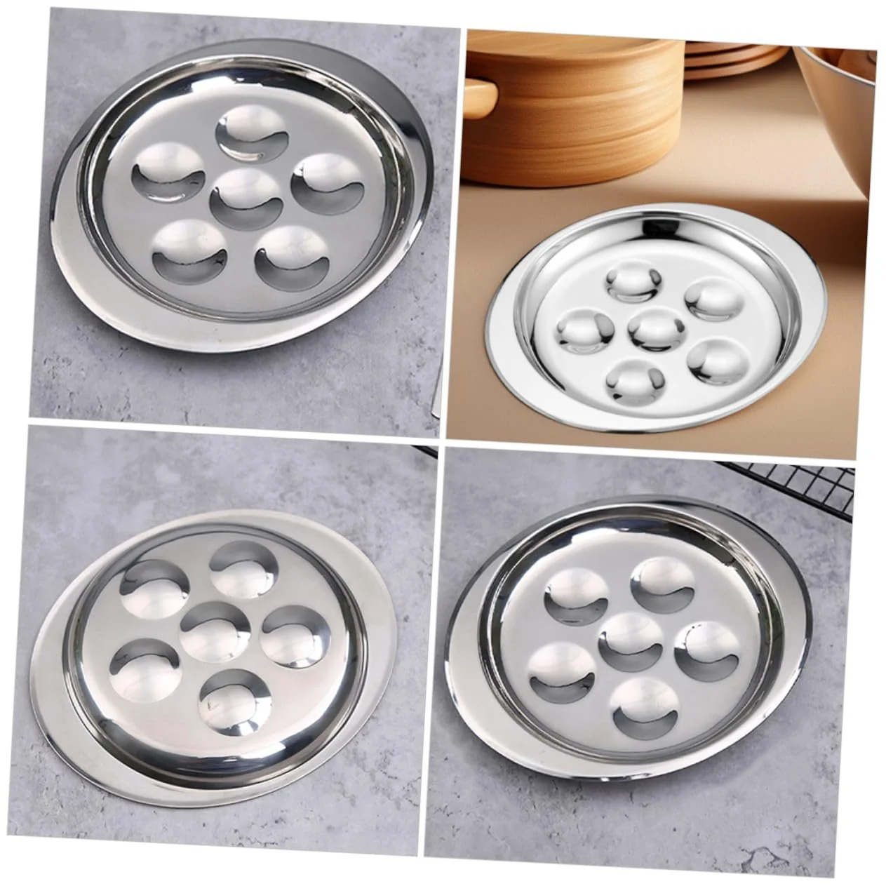 Форма для запікання VALICLUD 2 шт. з нержавіючої сталі для ескарго та морепродуктів, фото №3 Форма для запікання VALICLUD 2 шт. з нержавіючої сталі для ескарго та морепродуктів, фото №3