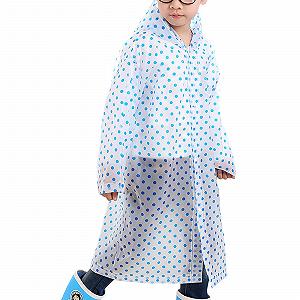 Дитячий дощовий плащ-пончо для велосипеда Детский водонепроницаемый плащ-дождевик Детский унисекс Водонепроницаемый Многоразовый Подходит для путешествий на открытом воздухе Альпинизма Велоспорта Пеших прогулок Ветрозащитная куртка - Фото 1