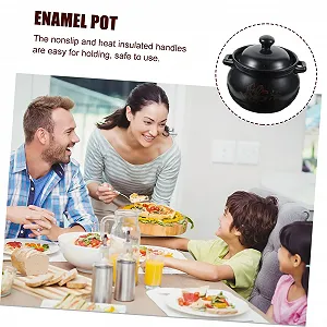 Кастрюля Керамическая 2 л Black цена на synthetic.ua - Фото 1 Кастрюля Керамическая 2 л Black synthetic.ua - Фото 1