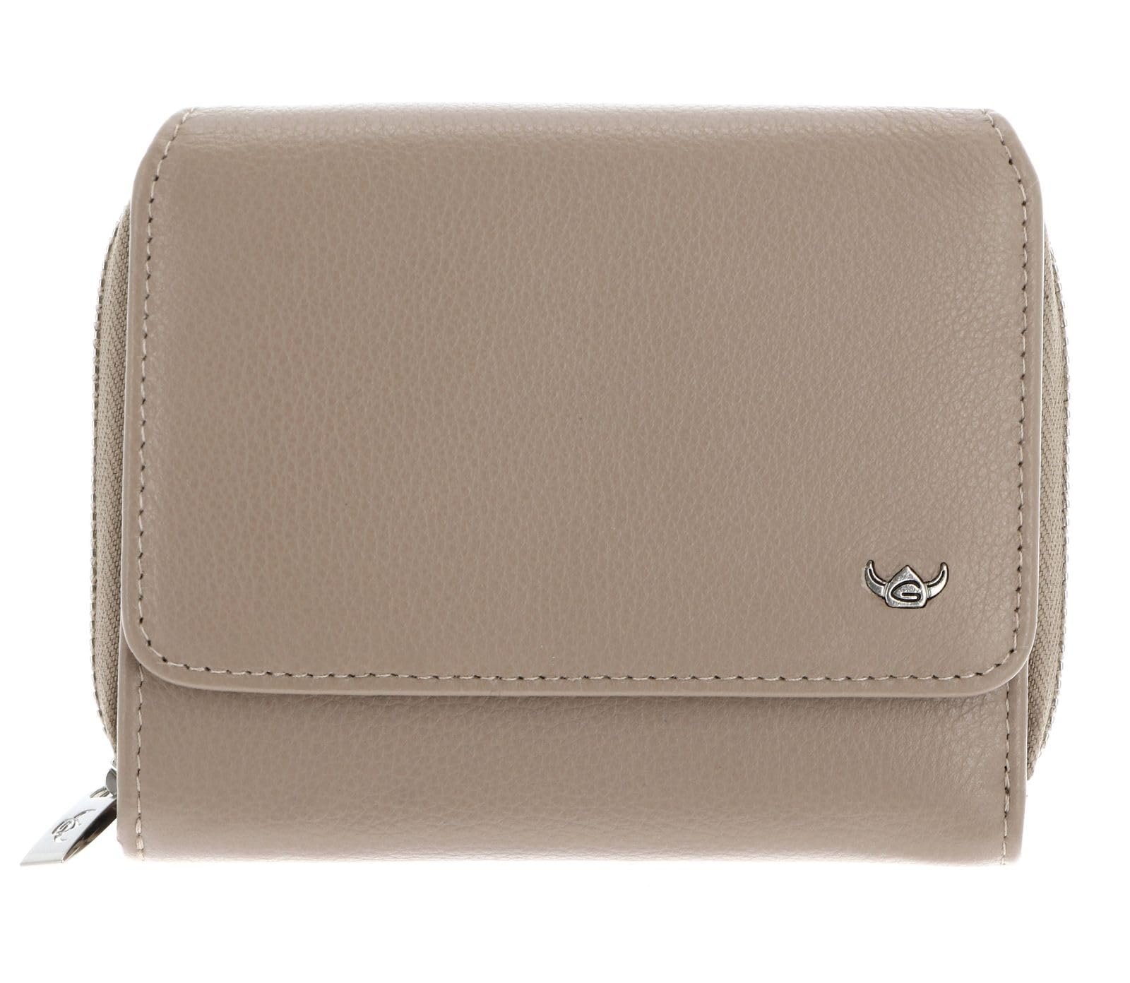 Кошелек на молнии Golden Head Madrid RFID Protect Taupe, Taupe, стандартный размер, фото №7