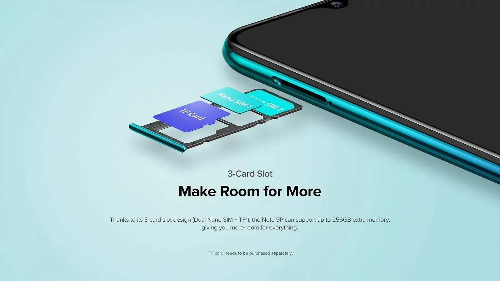 Смартфон Ulefone Note 9P 6.52" 4/64GB 16MP 4500mAh Dual SIM Green, фото №4 Смартфон Ulefone Note 9P 6.52" 4/64GB 16MP 4500mAh Dual SIM Green, фото №4
