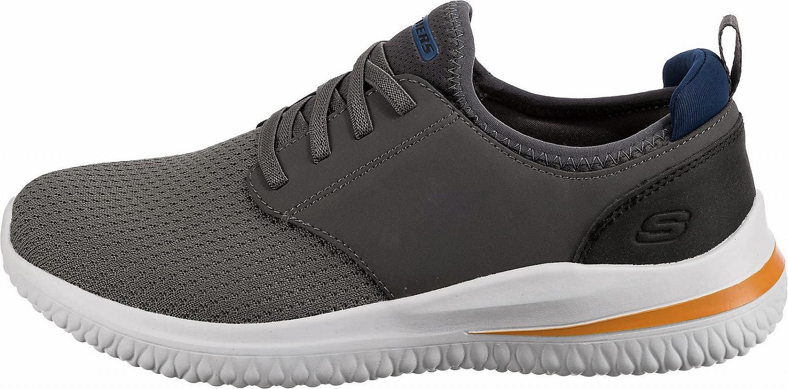 Кроссовки Skechers Delson 3.0 Mooney, мужские, с круглым носком, на шнуровке, фото №2