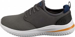 Кроссовки Skechers Delson 3.0 Mooney, мужские, с круглым носком, на шнуровке synthetic.ua - Фото 1