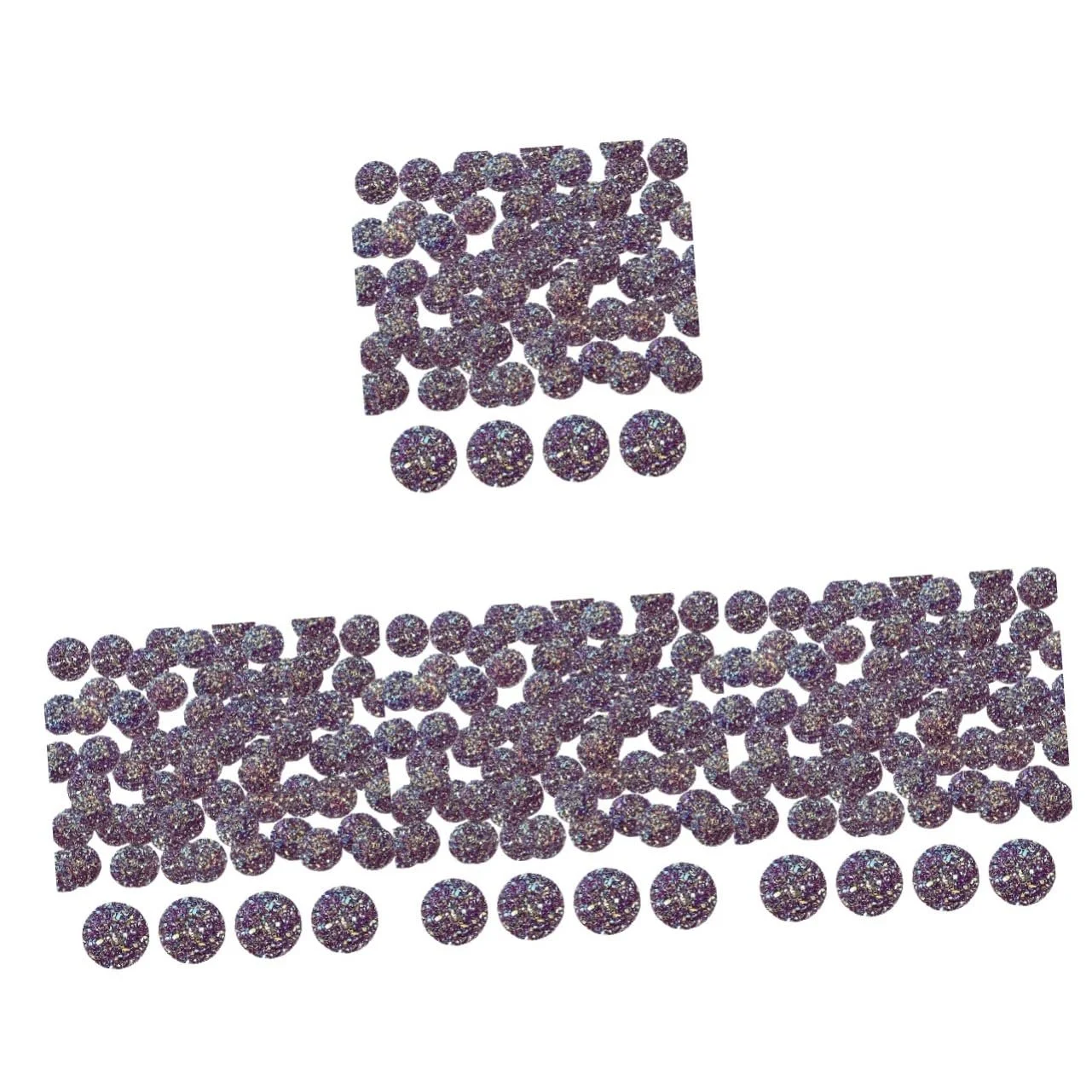 Стрази DECHOUS 400 штук, ювелірні аксесуари, смола, стрази, пласкі намистини, діамантові прикраси, опалові кристалічні, фото №1