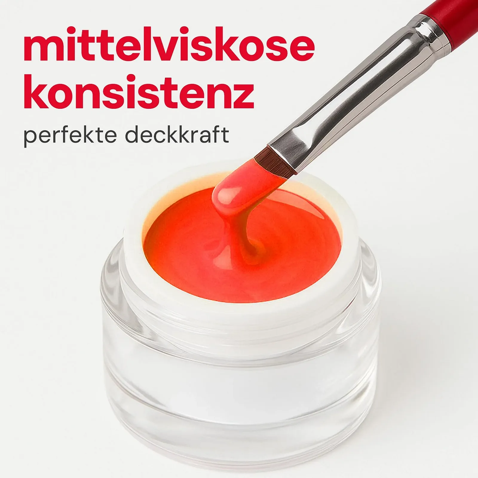 Гель-лак Emmi-Nail Pure Red, 5 мл, фото №4 Гель-лак Emmi-Nail Pure Red, 5 мл, фото №4