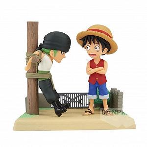 Фигурка Banpresto One Piece Luffy & Zoro World Collectable Log Stories 7 см BP88504 Разноцветный - Фото 1