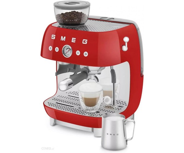 Рожкова кавоварка еспресо SMEG EGF03RDEU, фото №8 Рожкова кавоварка еспресо SMEG EGF03RDEU, фото №8