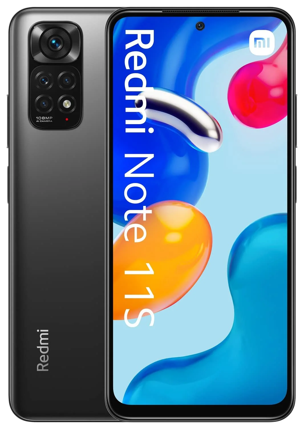 Смартфон XIAOMI Redmi Note 11s 6/128GB AMOLED 90Hz 108MP 33W 5000mAh Graphite Grey, фото №1 Смартфон XIAOMI Redmi Note 11s 6/128GB AMOLED 90Hz 108MP 33W 5000mAh Graphite Grey, фото №1
