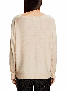 Джемпер ESPRIT LENZING	 ECOVERO	 Bat Sleeve Glitter Effect synthetic.ua - Фото 1