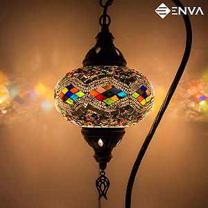 Настільна лампа Gooseneck Turkish Mosaic Multi-color Carpet - Фото 1