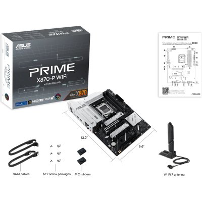 Материнская плата ASUS PRIME X870-P WIFI, фото №10 Материнская плата ASUS PRIME X870-P WIFI, фото №10