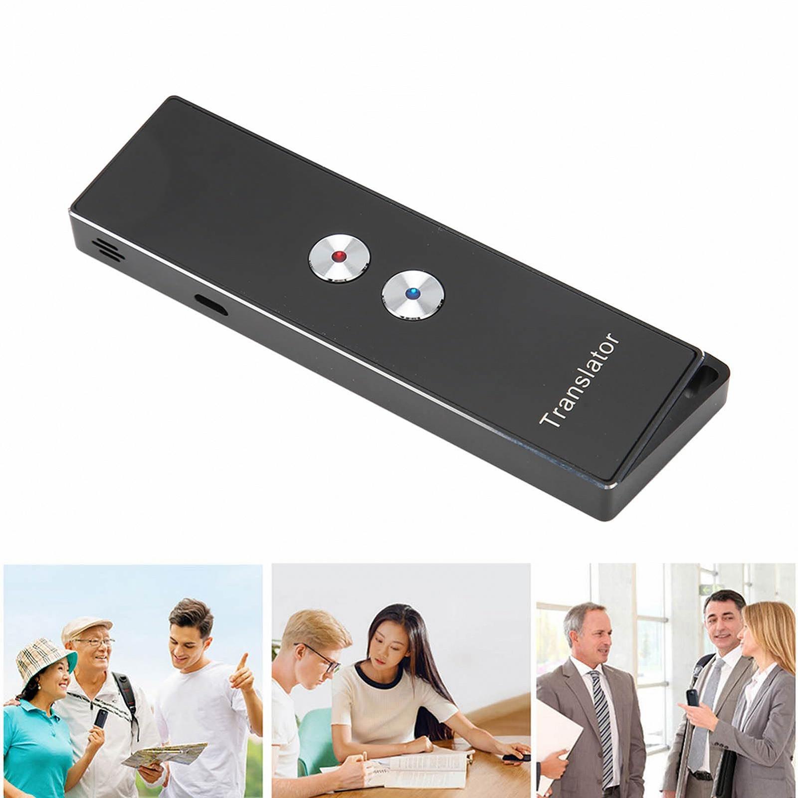 Устройство для перевода с 74 языков, Интеллектуальный голосовой, Двухсторонний, фото №6