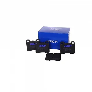 Комплект гальмівних колодок, дискове гальмо SKF VKBP 90302 для MERCEDES-BENZ задня вісь - Фото 1
