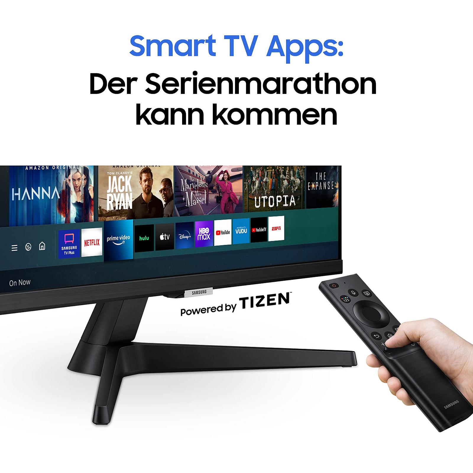 Монитор Samsung M5 Smart S32AM501NU 32 дюйма VA Панель с динамиками FHD Разрешение Частота обновления 60Hz Безрамочный Smart TV Приложения с пультом ДУ Auto Source Switch Plus Белый, фото №5