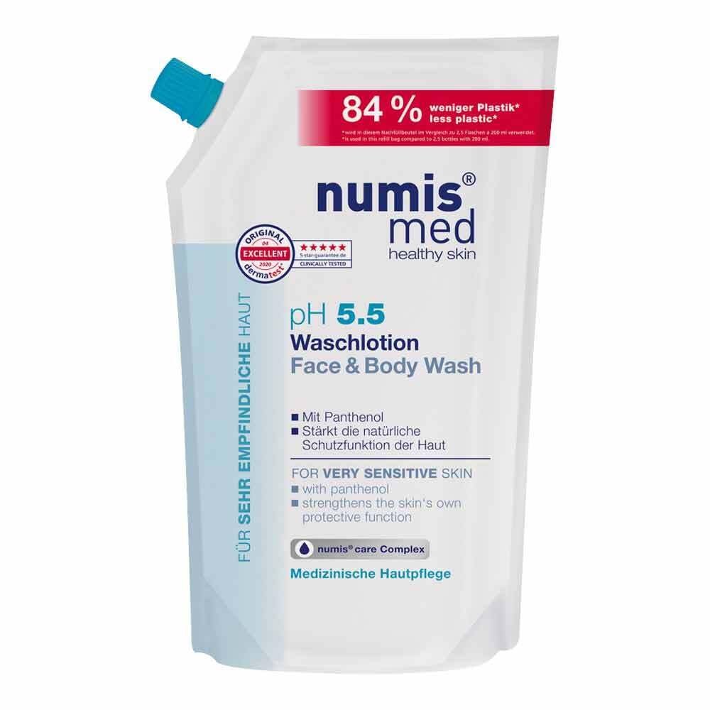 Гель для миття NUMIS med pH 5.5 Запасний блок 500 мл, фото №1 Гель для миття NUMIS med pH 5.5 Запасний блок 500 мл, фото №1