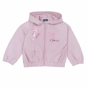 Кофта Chicco для девочек, мягкая и без подкладки, с практичной молнией, одежда для девочек, разработано в Италии - Фото 1