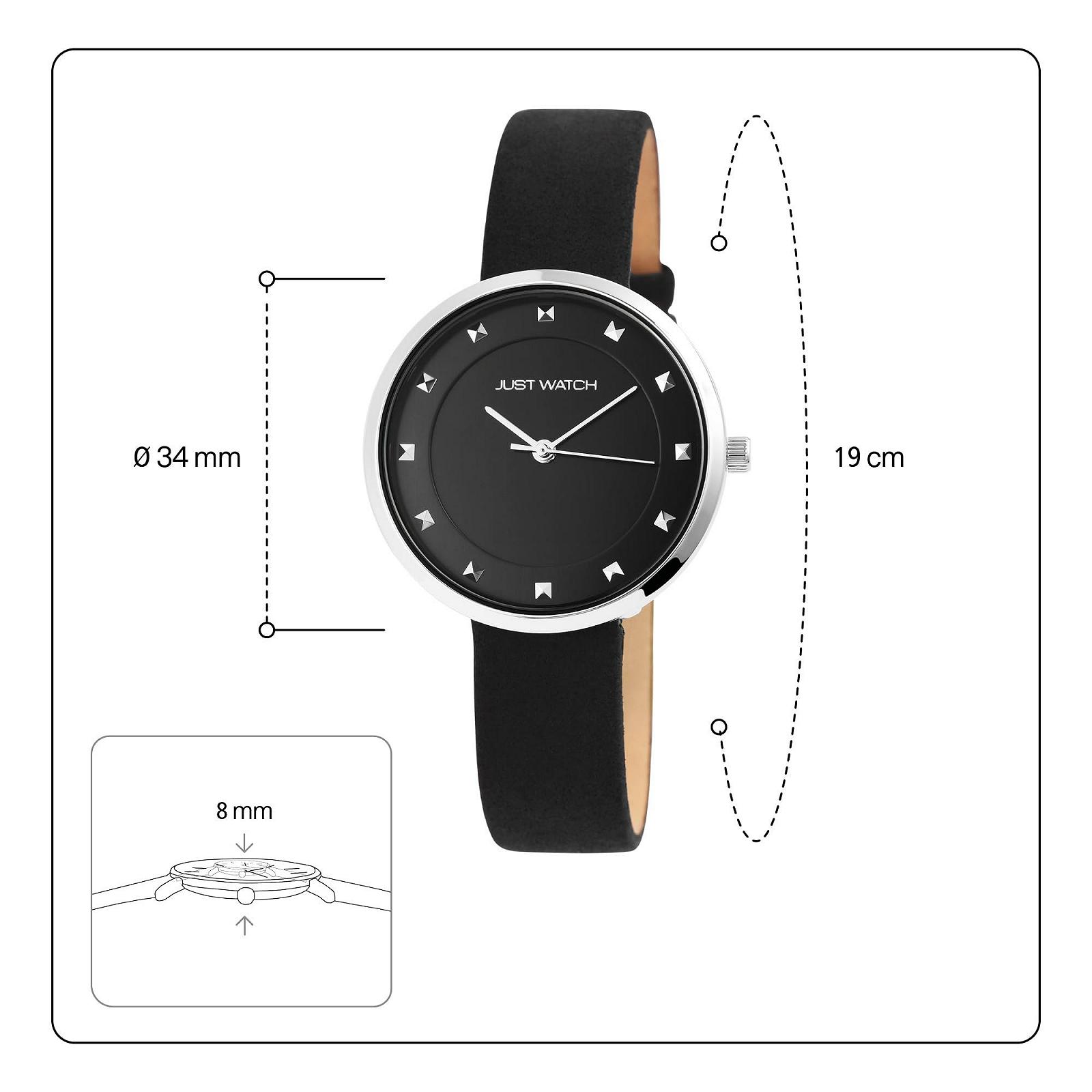 Часы Женские Just Watch Stacey JW10091 Кожаный Ремешок Аналоговые Кварцевые, фото №4