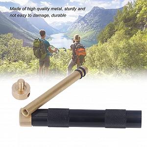 Інструмент для виживання Fire Piston Lotpken, аварійний кресало для розпалювання вогню на відкритому повітрі для походів і досліджень synthetic.ua - Фото 1