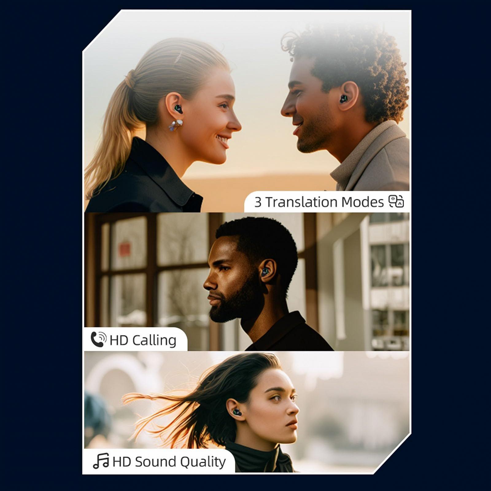 Навушники-перекладачі Чорний, фото №4 Навушники-перекладачі Чорний, фото №4