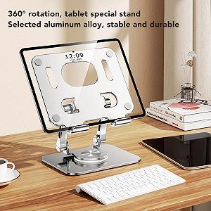 Подставка для планшета Регулируемая Rattling Cave Охлаждение Алюминиевый сплав 4,7-12 дюймов synthetic.ua - Фото 1