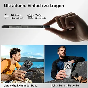Защищенный смартфон Blackview Fort 2 Android 15 24ГБ + 128ГБ 6,56 дюймов IP69K NFC 16Мп + 13Мп 4G Dual SIM synthetic.ua - Фото 1