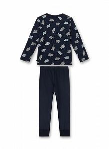 Піжама Sanetta Довга Синя для хлопчиків synthetic.ua - Фото 1