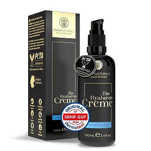 Денний крем Organic Hyaluronic Cream Face High Dose 100 мл з аргановою олією, алое вера та кокосовою олією Vegan & Organic Anti-Wrinkle Anti-Ageing - Фото 1