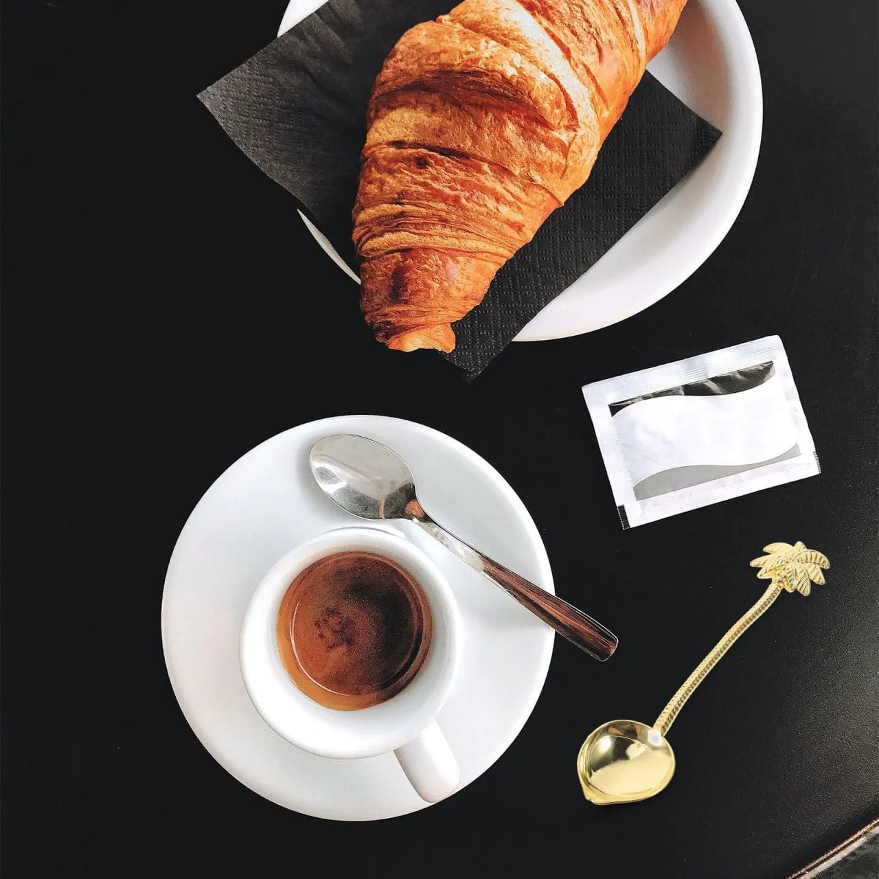 Ложка для кави TOPBATHY Tropical Palm Trees, Ретро Маленькі, фото №8