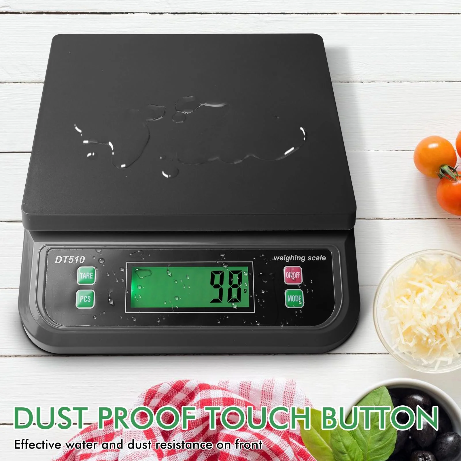 Кухонні ваги 30kg Digital LCD Tare PCS Counting Scale, фото №6