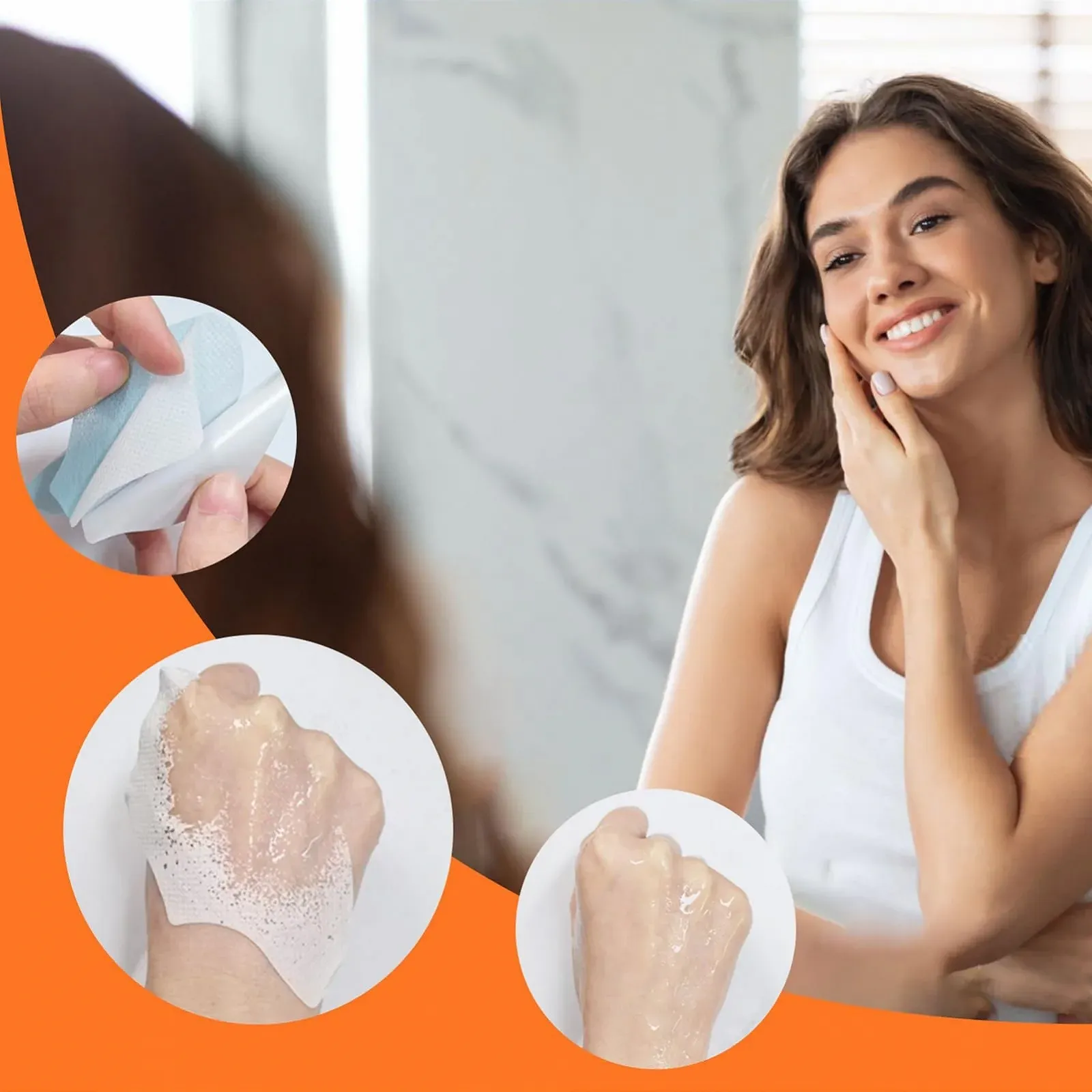 Маска Зволожуюча для обличчя, заспокійливі патчі для обличчя для сухої, чутливої шкіри, фото №3