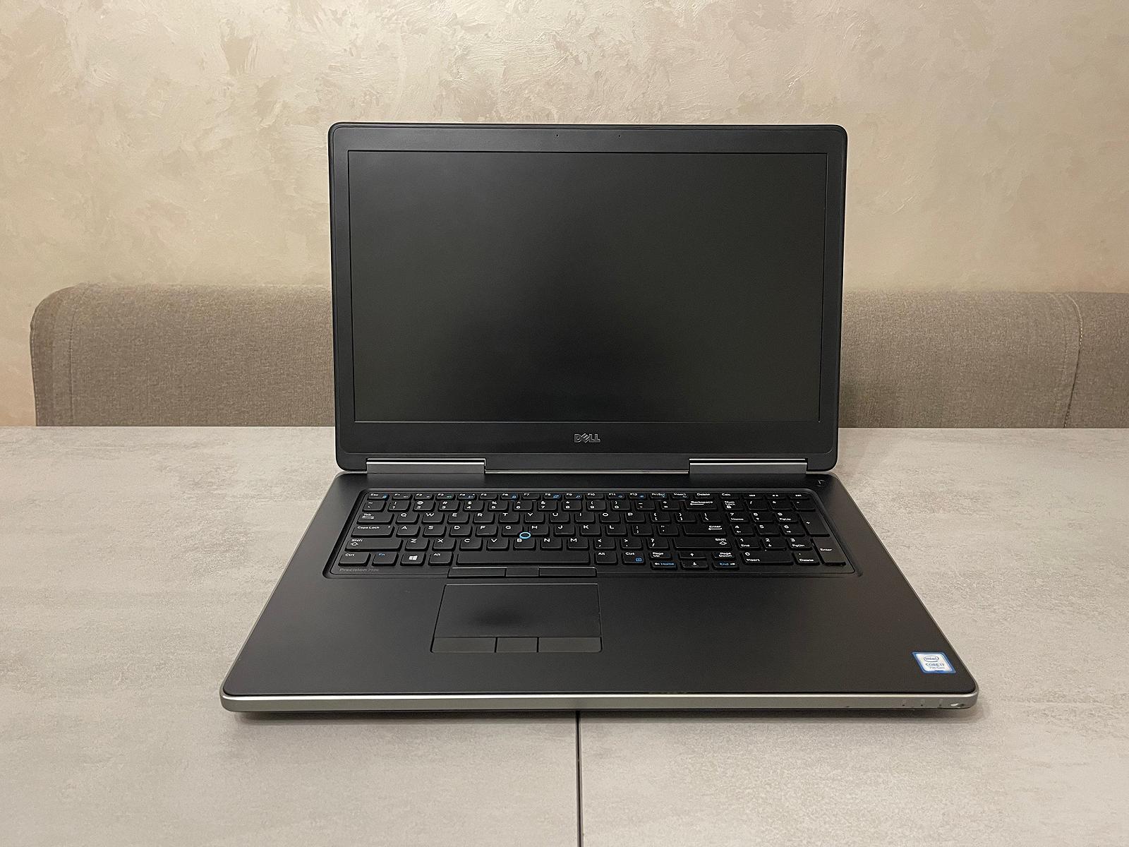 Ноутбук Dell Precision 7720, 17,3" HD+, i7-7820HQ, 16GB, 256GB+1TB, Nvidia 4GB, фото №5