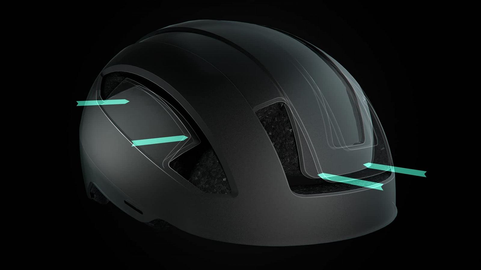 Шолом Lazer Cityzen KinetiCore Матовий фіолетовий L, фото №7