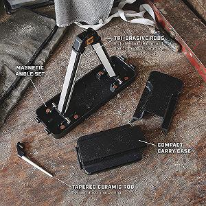 Точилка для ножей WORK SHARP Angle Set профессиональная 3 абразива 5 углов заточки synthetic.ua - Фото 1