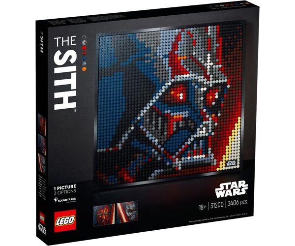 Конструктор LEGO Art Ситхи Star Wars 31200, фото №1