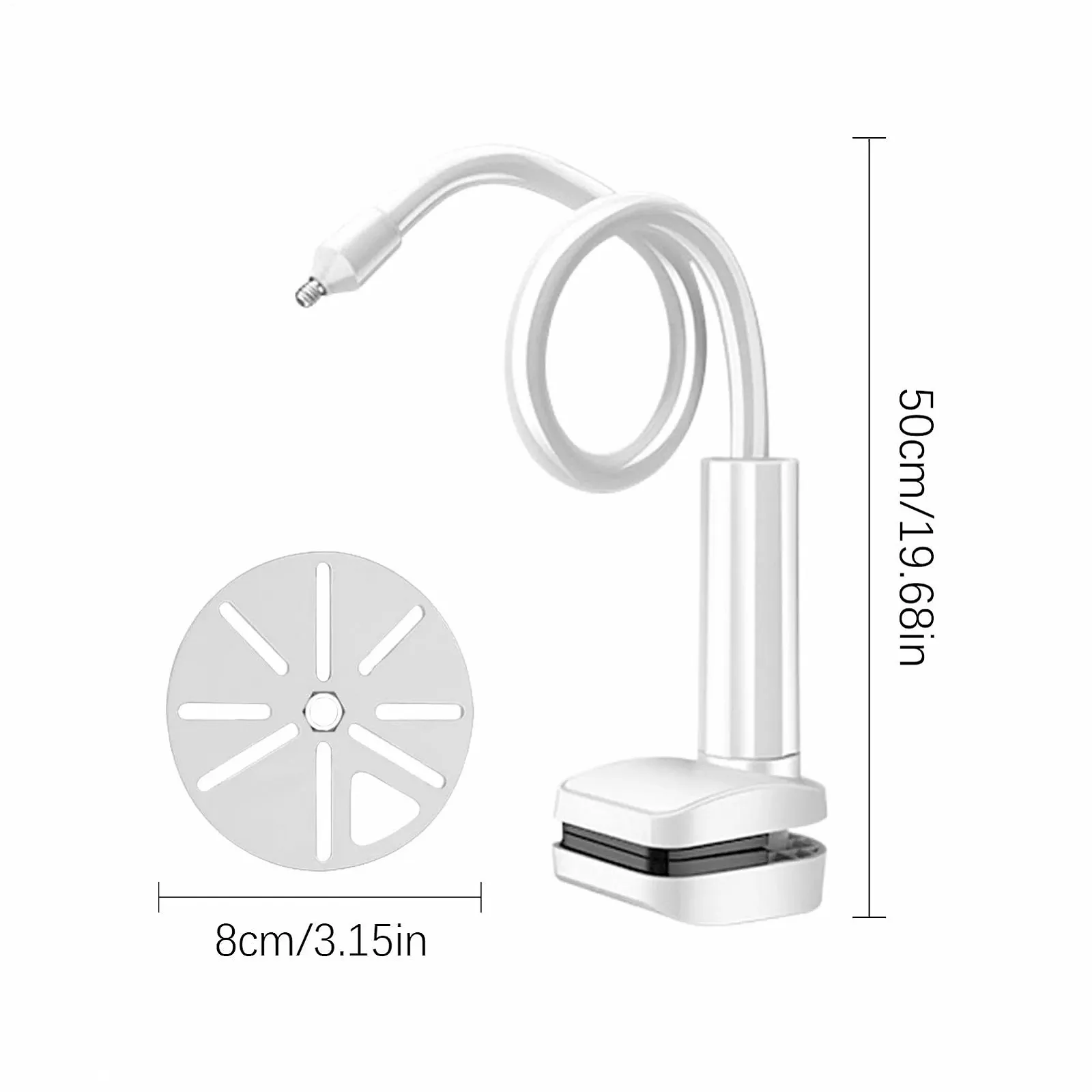 Тримач для відеоняні Flexible Clip Holder Long Arm ABS 360° Universal, фото №5 Тримач для відеоняні Flexible Clip Holder Long Arm ABS 360° Universal, фото №5