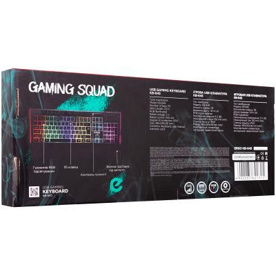 Клавиатура Ergo KB-645 USB Black KB-645, фото №3