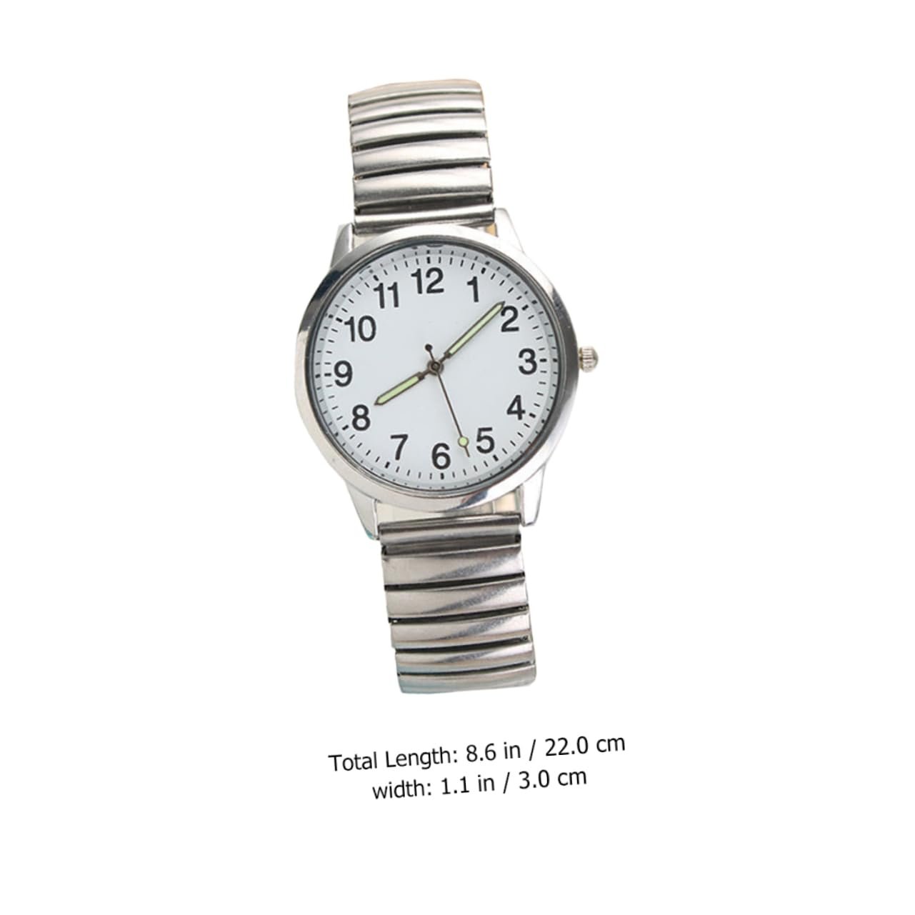 Кварцовий годинник PartyKindom Класичний з великим циферблатом, фото №2