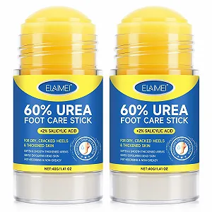 Крем-стик для ног Urea Cream с мочевиной 60% и салициловой кислотой 2%, для сухой и потрескавшейся кожи, 2 шт. - Фото 1