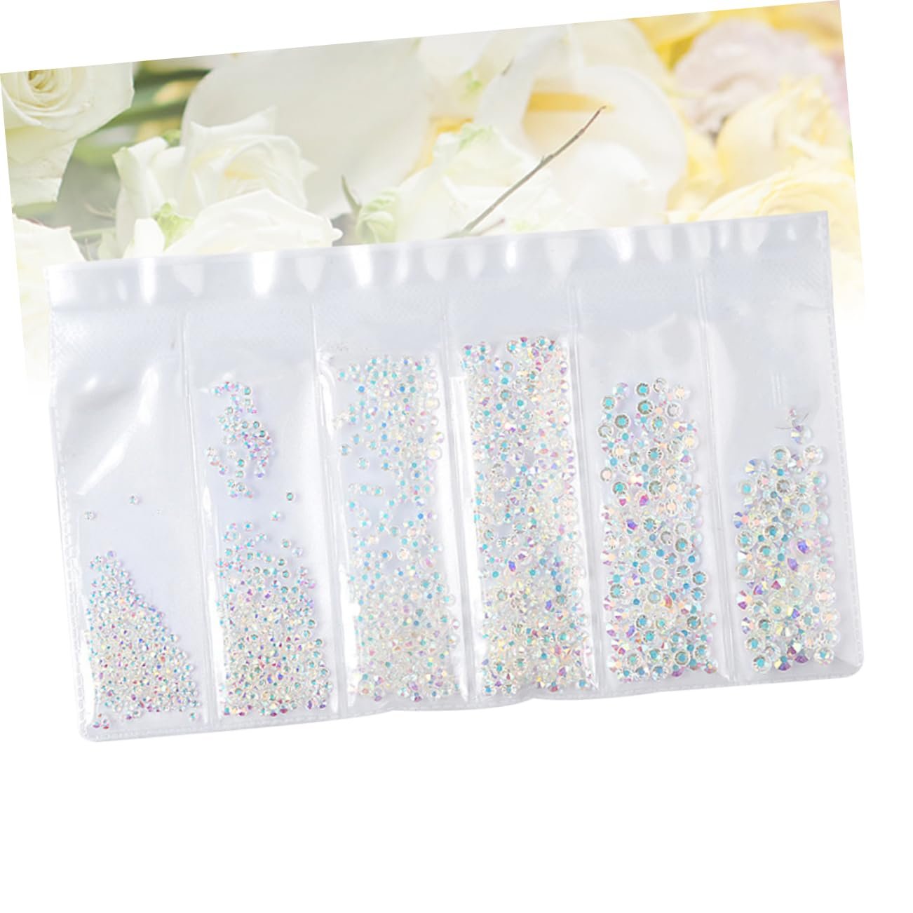 Стрази Healvian 2728 Stk кристали, наклейки для гелю, фото №5